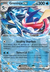 Greninja ex - SVP054 - SVP Black Star Promos